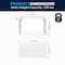 Flash Furniture Rectangle Wh 24X48 Plastic Fold Table, 23.75" W, 47.75" L, 29.25" H, Plastic Top, White DAD-YCZ-122Z-2-GG - alternate 9